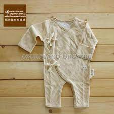 100 Organic Colored Cotton Baby Kimono Romper Nb Long Sleeves Taiwantrade Com