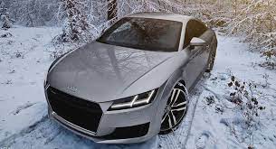 2015 Audi Tt Is The Perfect Snow Angel Carscoops Audi Tt Audi Audi Tt For Sale