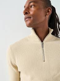 Selected Homme Dane Half Zip Knitted Jumper