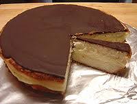 This boston cream pie recipe features a simple vanilla cake filled with homemade pastry cream and topped with a chocolate ganache. Boston Cream Pie Wikipedia