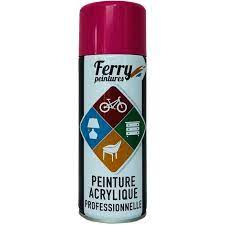 Sa texture crépi grésé donnera à vos murs charme et authenticité. Bombe Peinture Rose A Prix Mini