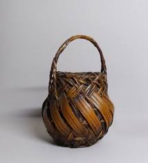 Japon Hanakago Panier Pour L Ikebana Vannerie Ikebana Creations D Automne Panier Japonais