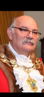 Clive Radge at the wheel he was the chauffeur to E.W.Rahague the boss of  Richard Sizers of Cornwall Street