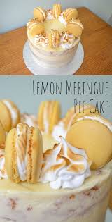 Lemon Meringue Pie Cake Recipe Lemon Meringue Pie Meringue Pie Pie Cake