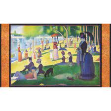 Maybe you would like to learn more about one of these? Sunday Afternoon Kit Seurat By Robert Kaufman Fabrics Seurat Jatte Postcard Art