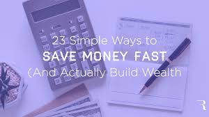 And if you want to save money fast, you'll have to be disciplined with your budget, so try to be strict. 23 Simple Ways To Save Money Fast And Actually Build Wealth