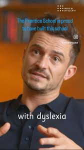 Thanks @madebydyslexia for this reel. Orlando Bloom has dyslexia and this  is his take