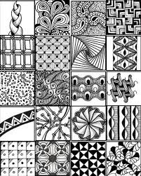 Image Result For Zentangle Pattern Gallery Zentangle Desenler Soyut Boyama Sayfalari Desenler