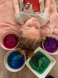 Anyone With Young Children Wanting To Keep Them Entertained During This Horrible Time All You Need Is Col In 2020 Safe Hair Color Color Tissue Paper Rainbow Hair