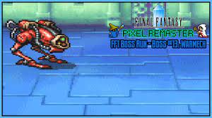 Final Fantasy Pixel Remaster Boss Run – FF1 Boss #13: Warmech - YouTube