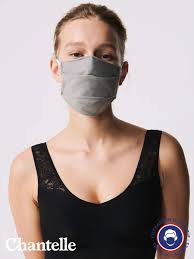 Différents masques et protections faciales sont commercialisés. Masques Tissu Reutilisables Gris Darjeeling