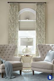 Give Your Windows Elevated Style With Cellular Arch Shades An Arched Window Treatments Family Rooms Window Treatments Living Room Quality Living Room Furniture