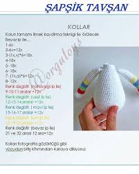 Herkese Iyi Aksamlar Artik Bana Surekli Kulak Tarifinin Sorulmasindan Biktim Tarifin Altindaki Aciklamayi O Amigurumi Amigurumi Modelleri Orme Bebekler