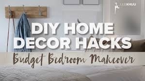 However, for a small bedroom it may still be expensive considering the type of materials you are using. Diy Home Decor Hacks Budget Bedroom Makeover Haute Khuuture Blog