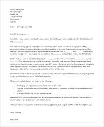 The forwarding letter has the same format as. 32 Job Application Letter Samples Free Premium Templates