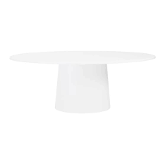 Cleary Oval Pedestal Dining Table Oval Table Dining Round Dining Table White Dining Table