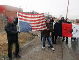 Family Of Russell Means Sing On Horseback In 12 Hour Memorial For The American Indian Activist And Star Of Last Of The Mohicans Native American Flag Native American American