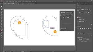 Donc, on va voir comment, dans illustrator, faire ce type. Creation D Un Logo Dans Illustrator Tutoriels Adobe Illustrator
