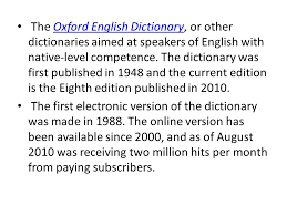 Lexicography Is The Science Of Dictionary Compiling Ppt Download