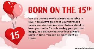 What Does Your Date Of Birth Tell About Your Love Life Born On The 15th Love Life Date Of Birth Astrology Bad Breakup