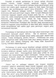 Berikut peribahasa beserta artinya yang penulis himpun dari kbbi yang disortir menurut abjad gayung bersambut, kata berjawab (artinya menangkis serangan orang, menjawab (melayani) perkataan orang). Karangan Peribahasa Tahun 5 Cikimm Com
