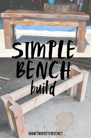 Diy Wood Bench In 2020 Diy Wood Bench Wooden Bench Diy Wood Diy