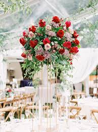 How to arrange flowers in a tall skinny vase. 29 Tall Centerpieces That Will Take Your Reception Tables To New Heights Martha Stewart