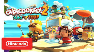 Overcooked was a goofy, chaotic, and refreshingly original title that was a wonderful addition to the switch eshop, so it was unsurprising that the sequel, overcooked 2 , was met with considerable. Overcooked 2 Surf N Turf Launch Trailer Nintendo Switch Youtube