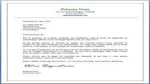 La lettre de motivation ! Exemple Demande D Emploi Modele Lettre De Demande D Emploi Voici Les Cles Et Exemple Pour Reussir Votre Lettre