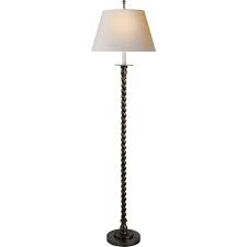 Chart House From Visual Comfort Designed By Sandy Chapman Spiral Floor Lamp In Bronze With Natural Paper Sha Visual Comfort Lighting Comfort Design Chart House