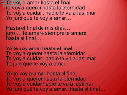Agapornis Hasta El Final Letra El Final Letras Canciones
