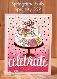 Stampin Up Cards By Annette Elliott Birthday Cake Card Stamping Up Cards Handmade Birthday Cards
