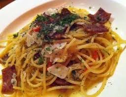 Resep Pasta Spaghetti Aglio Olio Smoked Beef Resep Pasta Spageti Makanan Italia