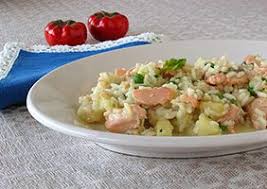 Risotto Au Saumon A La Mijoteuse Une Recette Soscuisine Recipe Salmon Risotto Crockpot Recipes Slow Cooker Slow Cooker Recipes