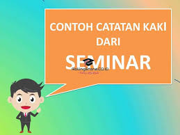 Berikut contoh penulisan footnote dari jurnal. 33 Contoh Catatan Kaki Lengkap Dari Berbagai Sumber
