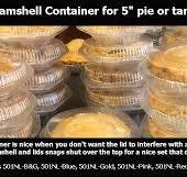 Clamshell Container for 5" Foil Pans #CPC-762