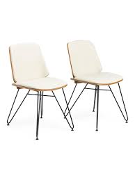 Set Of 2 Avery Dining Chairs Accent Furniture T J Maxx Dining Chairs Wooden Trim Apartment Living