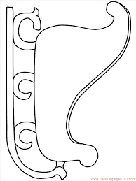 Keep your kids busy doing something fun and creative by printing out free coloring pages. Sleigh Coloring Page Coloring Home
