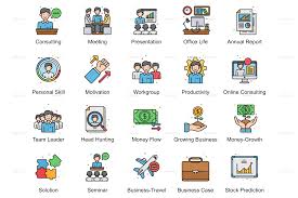 Business Management Icons Ad Business Ad Management Icons In 2020 Business Icon Business Management Online Consulting