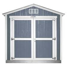 Standard features include 8′ first floor walls, a full second floor, 36″ stairs with railing and baluster, a 3′ x 6'8″ entry door with lockset and boxed eaves on all walls. Home Depot Tuff Shed Design