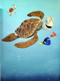 Marlin well, you know what, if i ever meet a sea turtle, i'll ask him. Finding Nemo Bathroom Fontana Painting Murals Kids Rooms Faux Finish Nursery