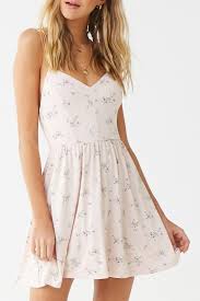 Floral Print Crisscross Fit Flare Dress Forever 21 Girly Outfits Fit And Flare Dress Fashion