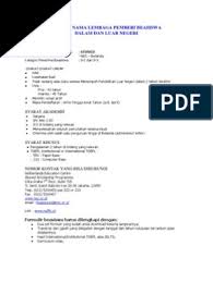 Apprenez comment dire luar negara en français et d'autres mots voisins traduits du malaisien vers le français. Daftar Lembaga Pemberi Beasiswa Dalam Dan Luar Negeri