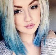 Hair Highlights Blonde Blue 28 Ideas Hair Highlights Blonde And Blue Hair Blue Tips Hair