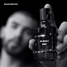 Perfume de Hombre All Black, 90 ml