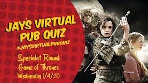 You know, just pivot your way through this one. Virtual Pub Quiz Specialist Quiz 2 Game Of Thrones Youtube