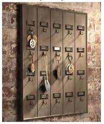 Vintage Wooden Hotel Key Rack Key Rack Rustic Keys Vintage Hotels