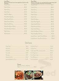 Fuji Steakhouse Menu In Goldsboro North Carolina Usa