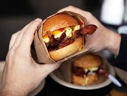 Eggslut is a fast food restaurant with locations in los angeles, las vegas, tokyo, seoul, kuwait and london, known for its signature dish the slut, a coddled egg on pureed potatoes, as well as their egg sandwiches. Eggslut