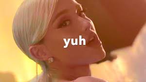 Yuh!' by selda bağcan (selda bağcan) from turkish to english. All Of The Times Ariana Said Yuh In Sweetener Youtube